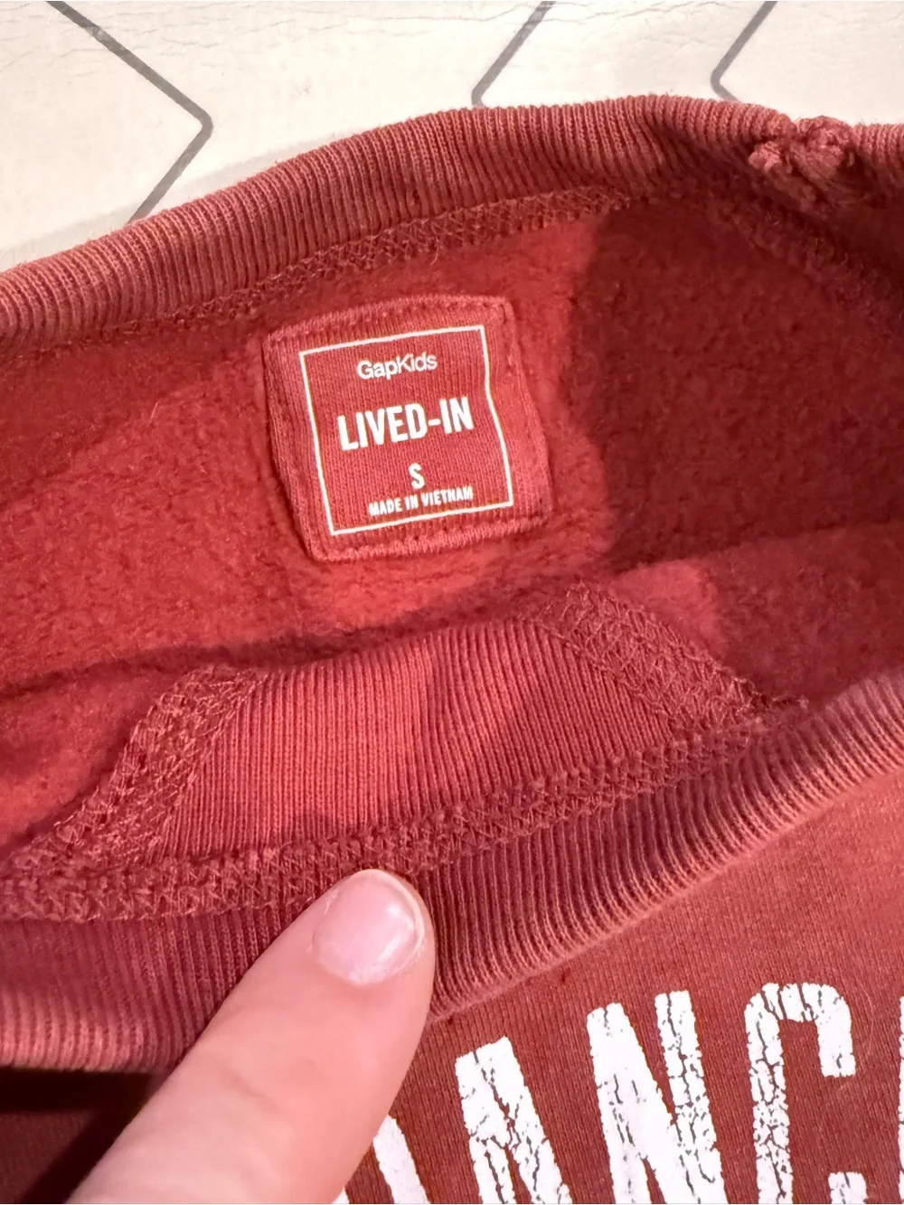 GAP San Francisco 'City by the Bay' Lived In Sweater
